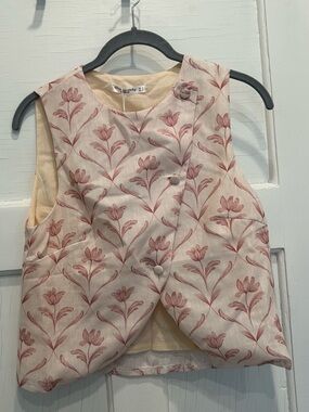 NWT Floral Vest Top